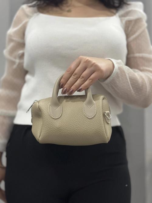 Vizon cilt bugo çanta