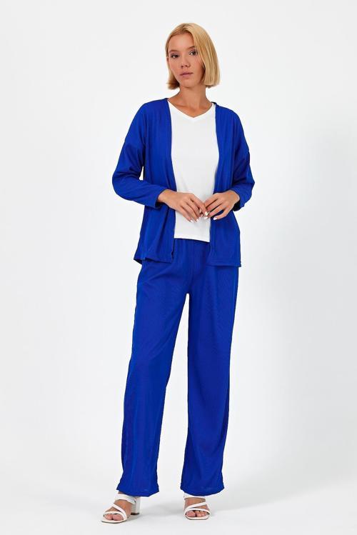 CROPLU 3'LÜ PLİSE TAKIM