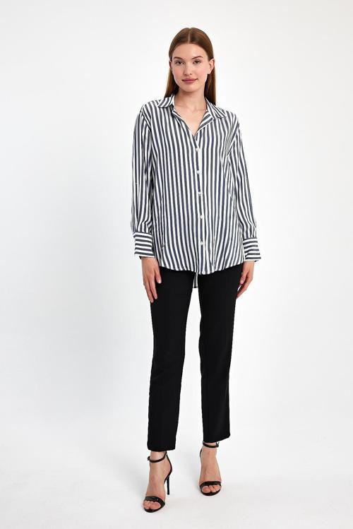 Multi Çizgili Gömlek