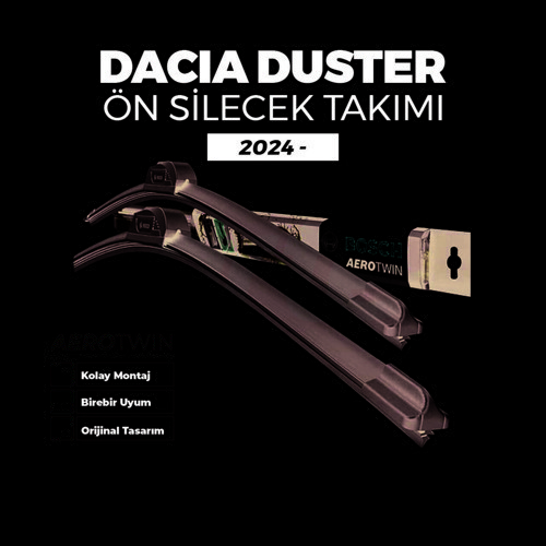 Bosch Dacia Duster Bosch Aerotwin Ön Silecek Takımı (2024-2026)