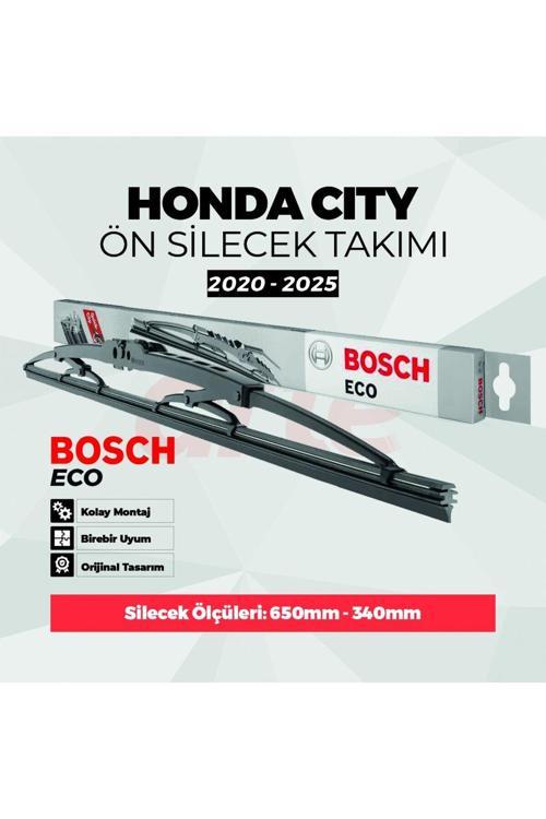 Bosch Honda City (2006–2011) Uyumlu | Eco Ön Silecek Takımı | 2'Li Set |