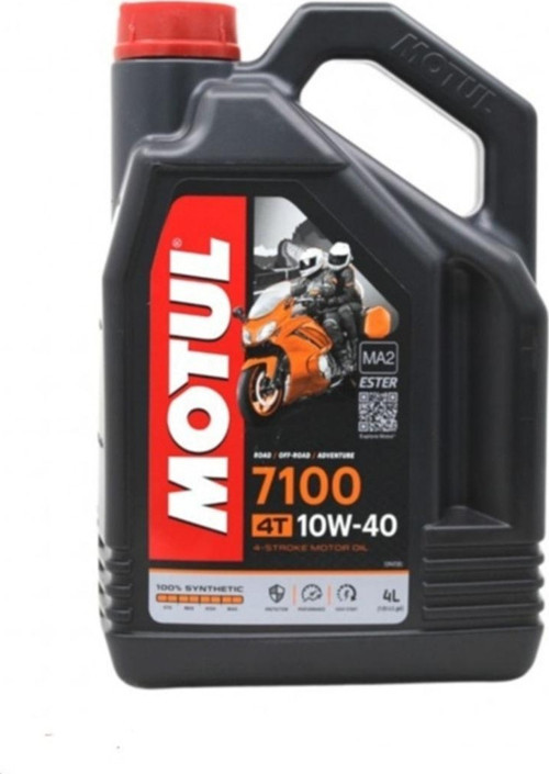 Motul 7100 10W40 4T 4 Litre Motosiklet Yağ (Yeni Tarih)