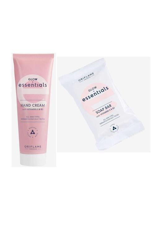 Glow Essentials E & B3 Vitaminli El Kremi Ve Paraban Içermeyen E & B3 Vitaminli Sabun 44484-43609
