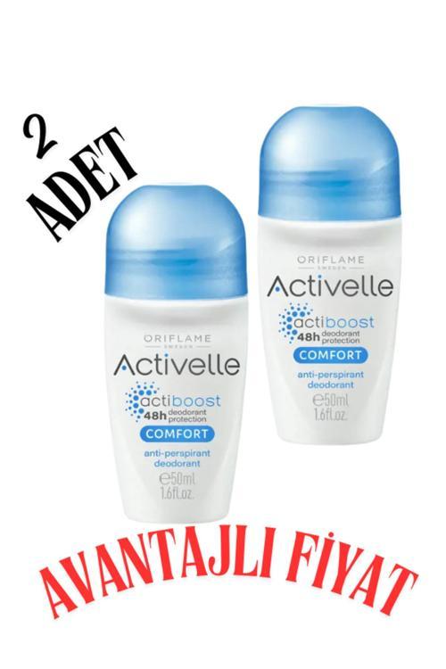 Activelle Comfort Anti perspirant Roll on 2 Adet 33139