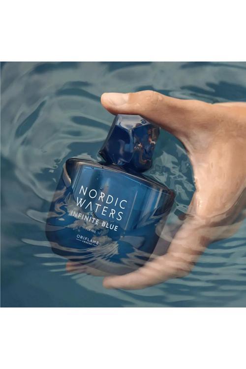 Nordic Waters Infinite Blue Derin Deniz Akoru Paçuli ve Biberiye Notalı Erkek Parfümü EDP