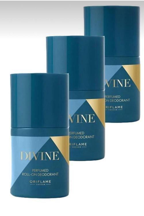 Divine Parfümlü Roll-on Deodorant 3 Adet