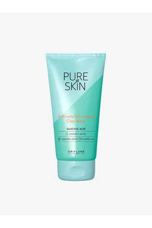 Pure Skin 5 Dakikalık Yağ Kontrol Kil Maskesi(%100 ORJİNAL,BARKODLU URUN) 41674