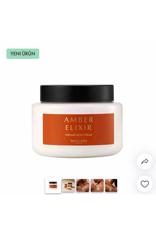 Amber Elixir Parfümlü Vücut Kremi yeni ambalaj