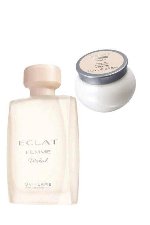 Eclat Femme Weekend Edt 50 ml+Eclat Femme Weekend Parfümlü Vücut Kremi 250ml.