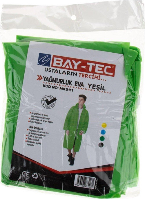 Mk5111 Eva Yağmurluk Yeşil 150Gr