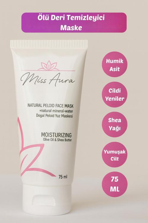 Termalife Kuru Ciltler Için Humik Asit Ve Shea Yağı Içeren Nemlendirici Etkili Peloid Yüz Maskesi -150 Gr