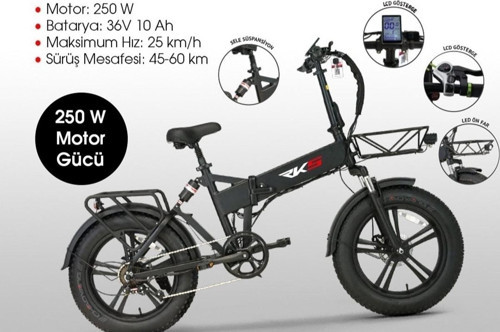 Elektrikli Bisiklet Katlanır Xs35Pro