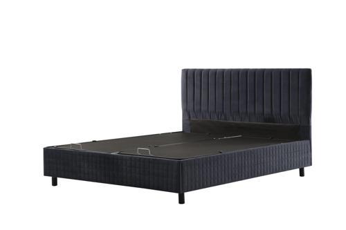 Safir Bazalı Karyola - Antrasit 150x200