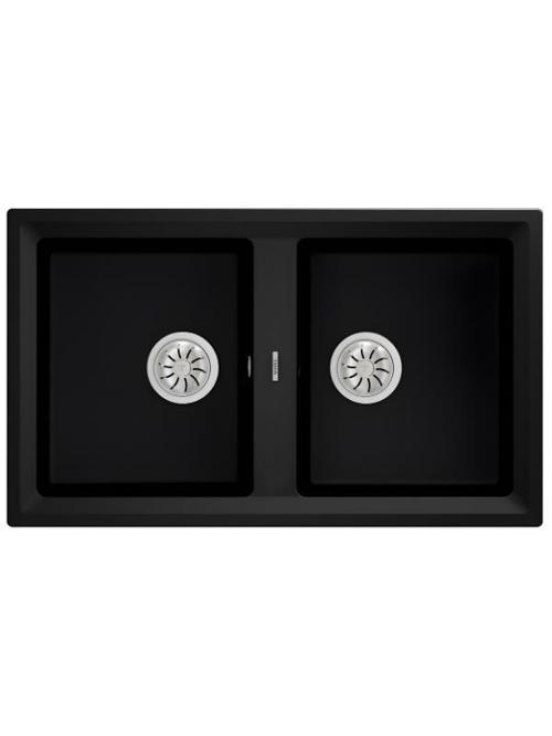 Stone 90 B-TG 2B Siyah Granit Eviye