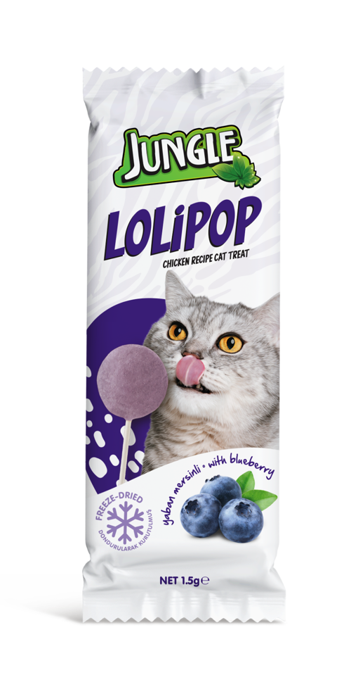Kedi Lolipop Yabanmersinli  1,5 g