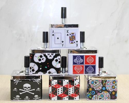 MDB Metal Renkli Basmalı Küllük