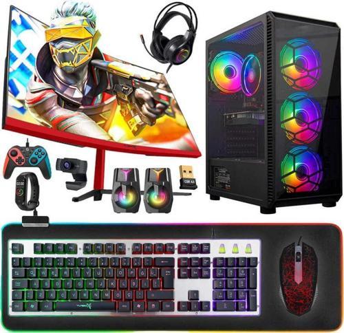 Tx5015 Ryzen 5 3600 16GB 512GB SSD GTX1050Ti 4GB 23.6 Curved Oyuncu Bilgisayarı