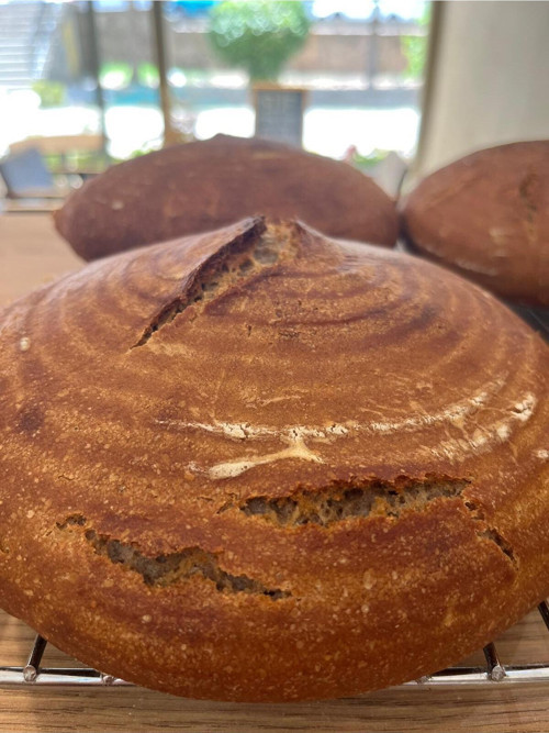 Ekşi Mayalı Alman Çiftçi Çavdar Ekmeği