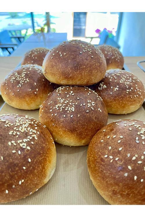 Brioche Burger Ekmeği - 3 Adet