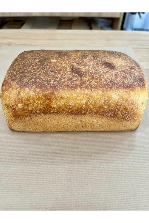 Ekşi Mayalı Sütlü Zeytinyağlı Tost Ekmeği