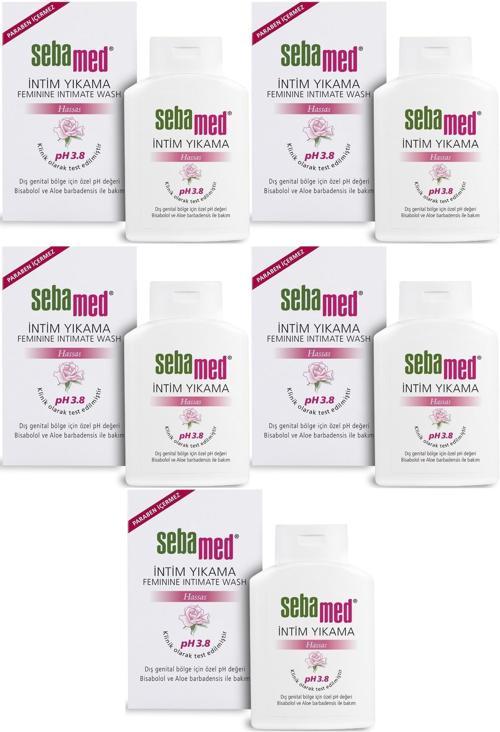 İntim Likit 200ML (Genital Bölge Temizleyici) (5 Li Set)