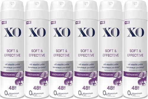Deodorant 150ML Women-Kadın Soft & Effective (6 Lı Set)