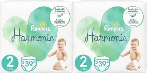 Pampers Harmonie Bebek Bezi Beden:2 (4-8KG) Mini 78 Adet Ekonomik Ultra Fırsat Pk