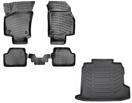 Opel Astra H SEDAN 2004-2013 Yılları Arası Uyumlu 3D Havuzlu Paspas + Bagaj Havuzu Set