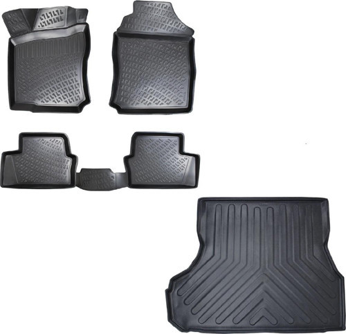 Opel Vectra B 1995-2002 Yılları Arası Uyumlu 3D Havuzlu Paspas + Bagaj Havuzu Set