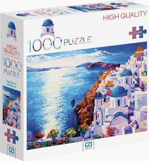 1000 Parça Santorini Puzzle (yeni)