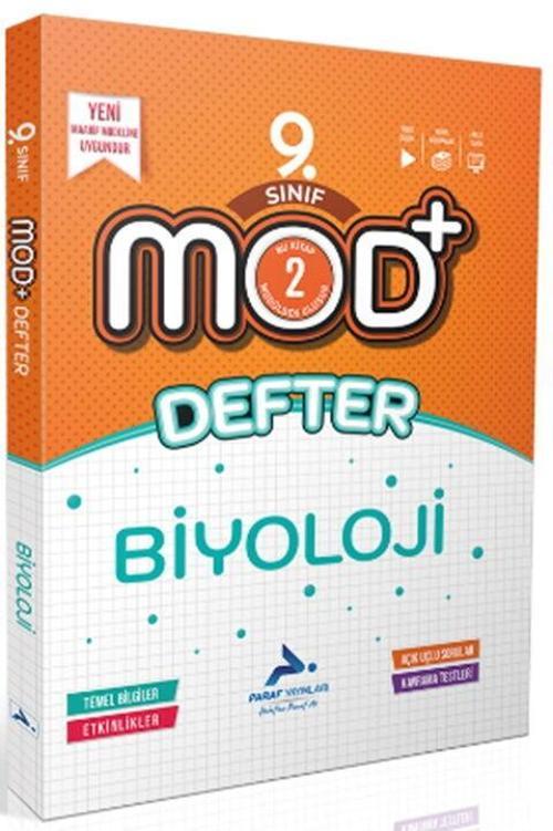 Paraf Yayınları 9. Sınıf Biyoloji MOD Defter