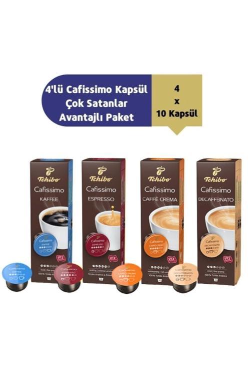 4'lü Cafissimo Kapsül   4x10 Kapsül Paketi