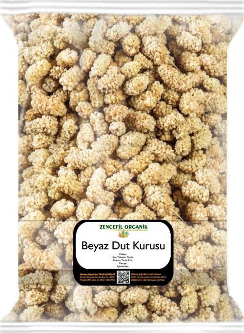 Dut Kurusu 500 Gr. Beyaz Dut Doğal Kurutma Yeni Mahsül Kuru Dut Dried White Mulberry 0,5 Kg.