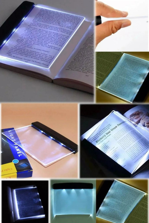 Kitap Okuma Işığı - Led Panel - Led'li Cam Kitap Okuma Paneli