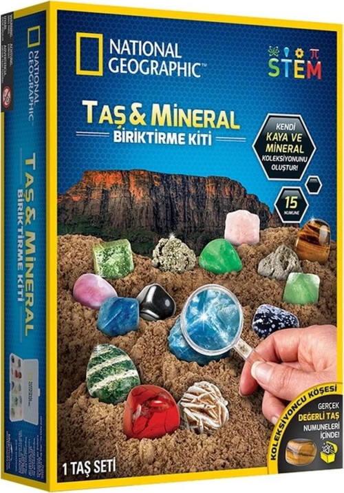 BFS Natgeo Taş ve Mineral Biriktirme Kiti