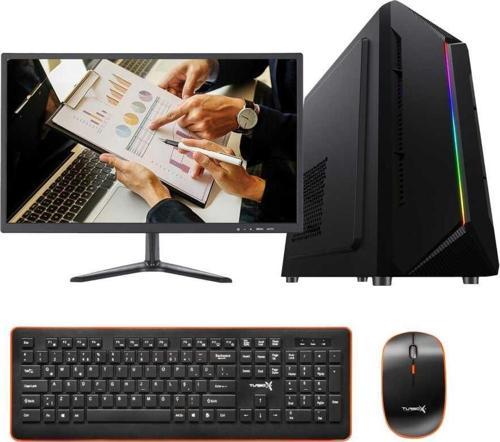 Tx628 i5 650 Turbo 3.46GHz 8GB Ram 256GB SSD 21.5 inç Monitör Masaüstü Ofis Pc Bilgisayarı