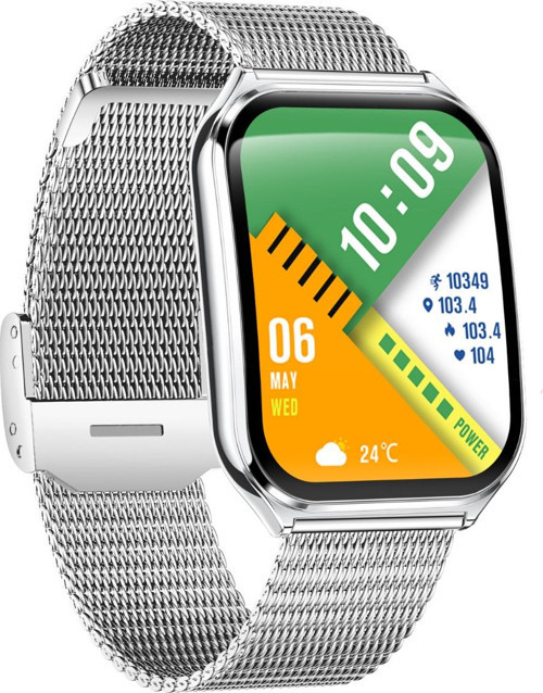 Ultra Thin Edge 48mm Çelik Kasa Metal Kordon Akıllı Saat