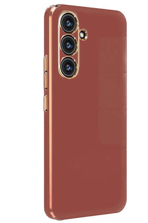 Samsung Galaxy A24 4G Kılıf Volet Silikon - Kırmızı-(5796)