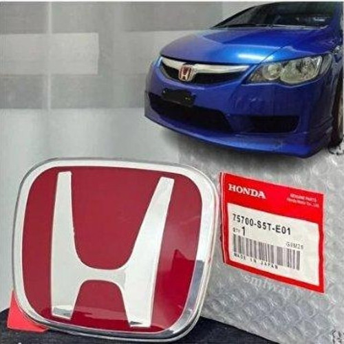 Honda Civic Fd6 2007-2011 Arası Ön Panjur Logo Arma (12,5 X 10 CM) İTHAL ÜRÜN MİKA CAM