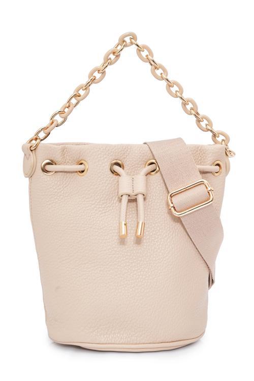 Cambirdge Polo Club Zincir Detaylı Büzgülü Kadın Omuz Çantası MB03