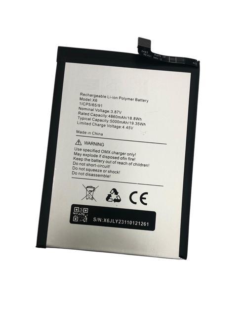 Kdr Omix X6 Batarya Pil