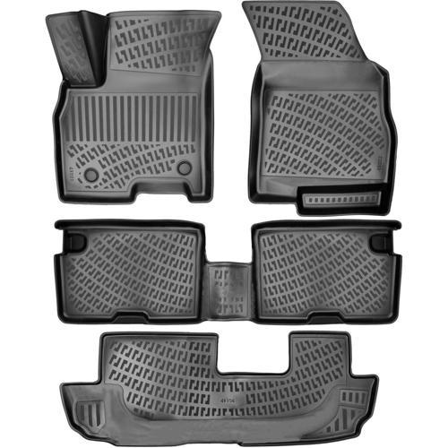 Chery Tiggo 8 Pro 2020 Sonrası 7 Koltuklu | Avantgarde 3D Araca Özel Havuzlu Paspas Bmy