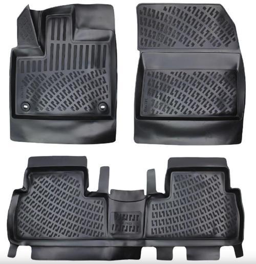 Peugeot Rifter 2019 Sonrası Havuzlu Paspas | Katlanamayan Ön Yolcu Koltuğu Olan Model İçin Uygundur