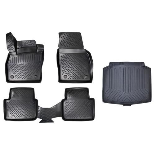 Skoda Scala 3D Havuzlu Paspas+Bagaj Havuzu 2019 Sonrası