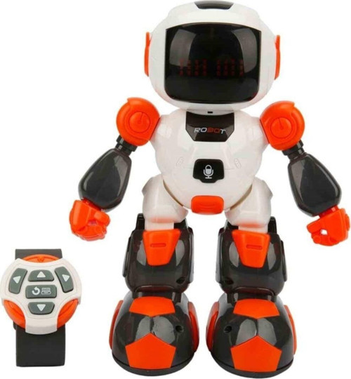 Uzaktan Kumandalı Sesli Ve Işıklı Programlanabilir Robot