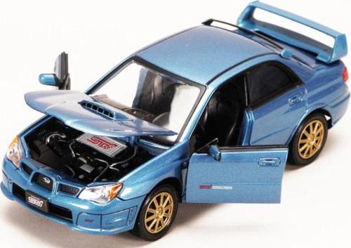 Koleksiyon 1 / 24 Ölçek Subaru İmpreza Wrx Model Metal Araba