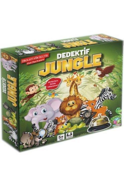 Dedektif Jungle Eğitici Zeka Dikkat Geliştime Oyunu
