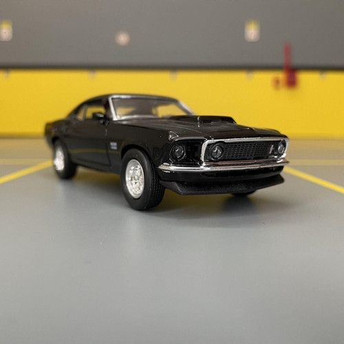 Ford Mustang Boss 429 1969 1/36 Ölçek Diecast Metal Model Araba Oyuncak Araba