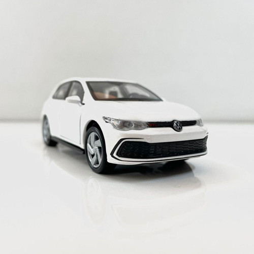 Volkswagen Golf 8 Gtı 1/36 Ölçek Diecast Metal Model Araba Oyuncak Araba Çek Bırak Araba