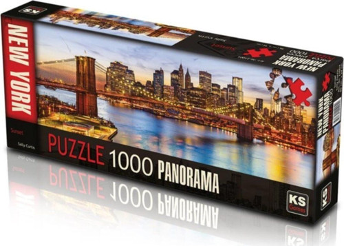 Puzzle Yapboz 1000 Parça Panoramik Sunset